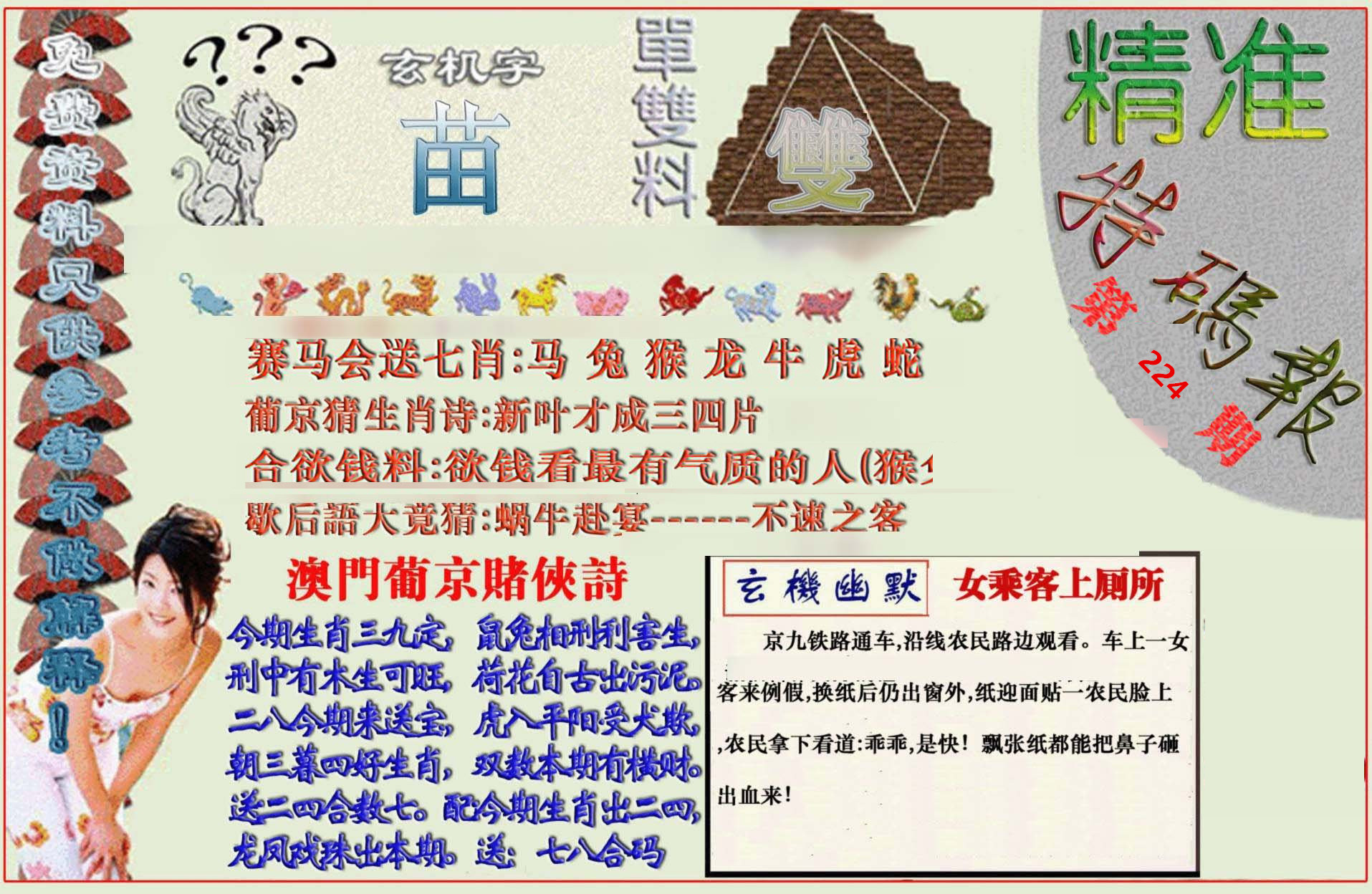 精准特码报